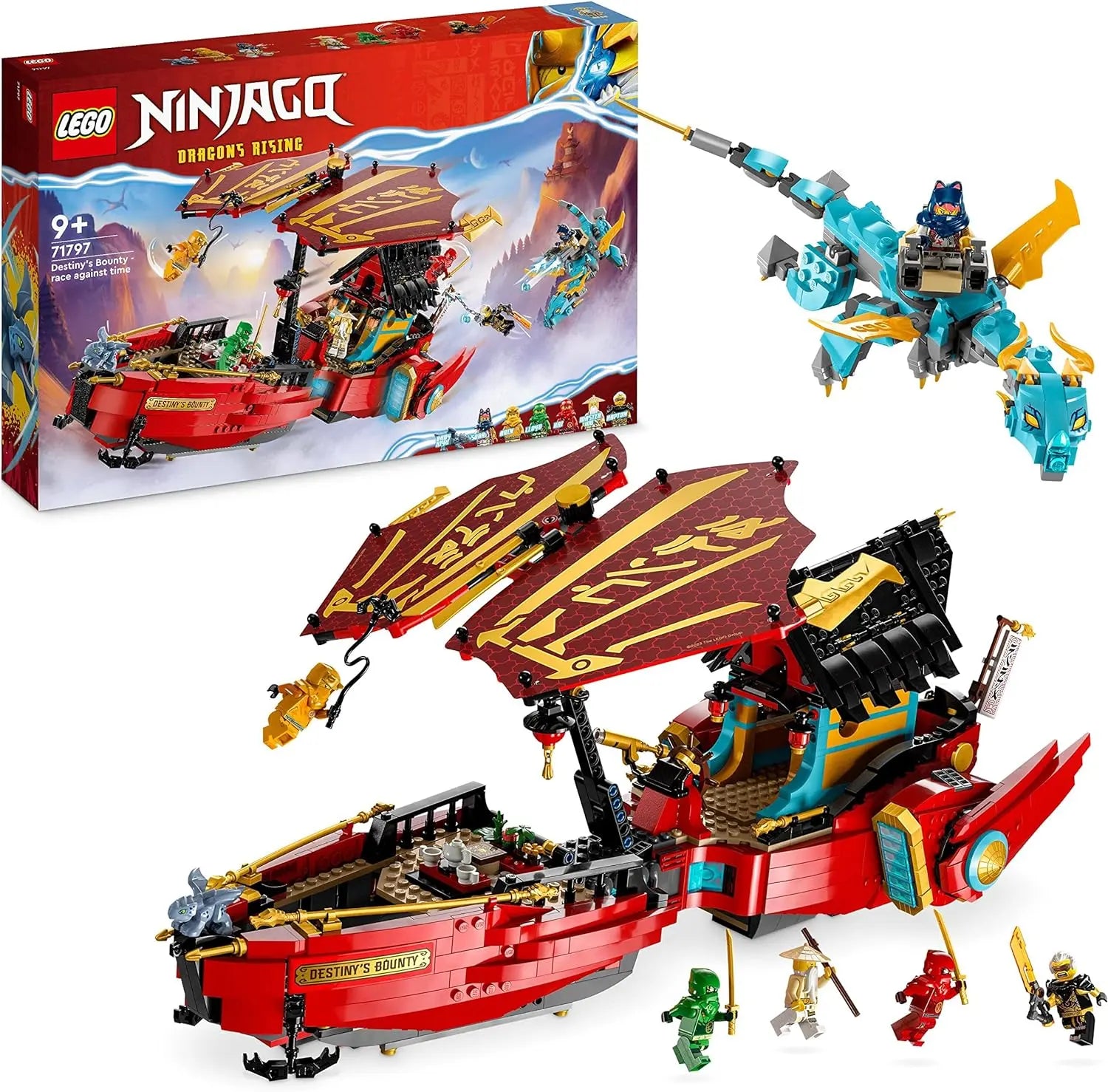 jouet 71797 Lego Ninjago Le QG des Ninjas lego