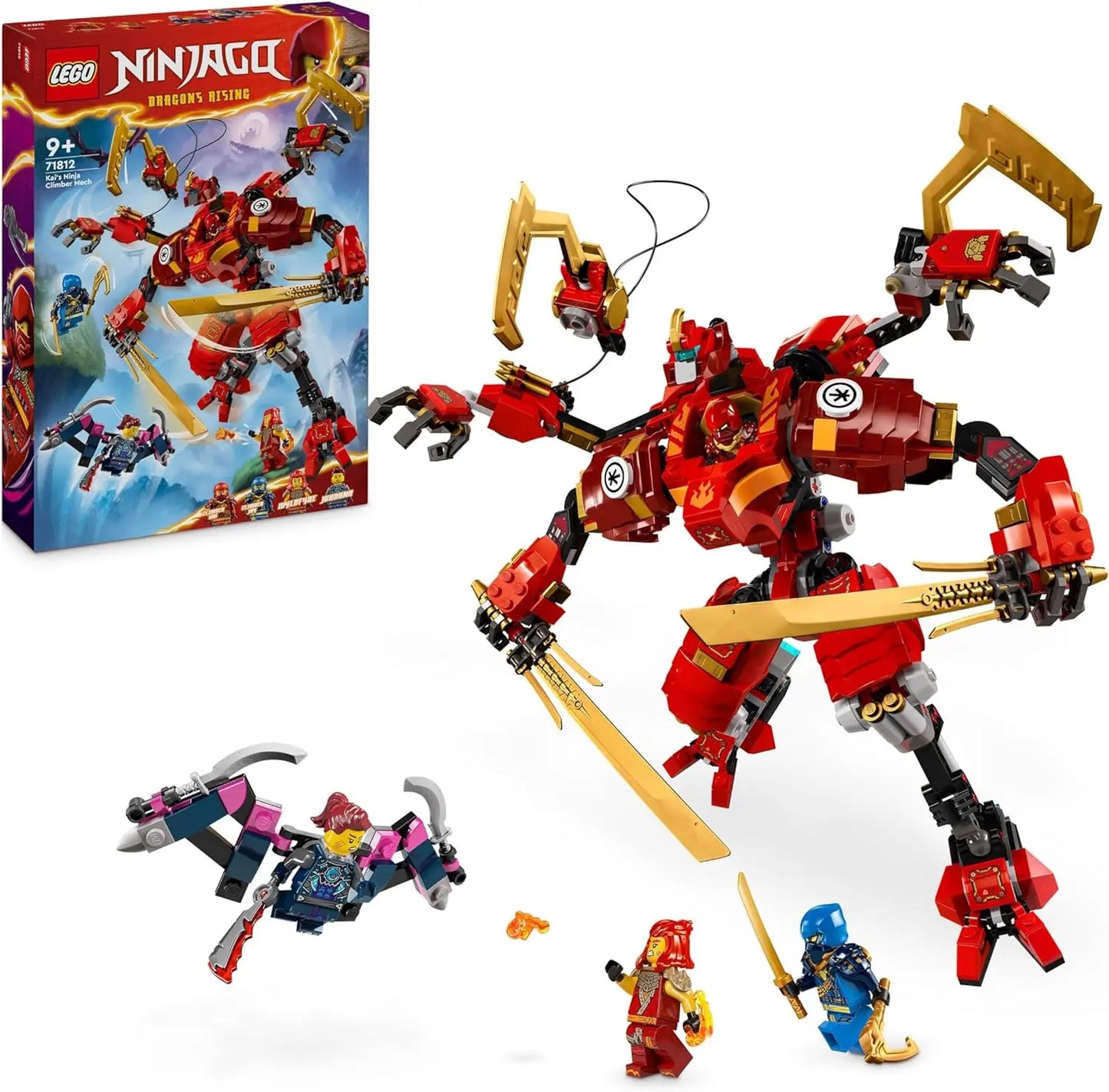 lego 71812 LEGO Ninjago Le robot grimpeur ninja de Kai lego