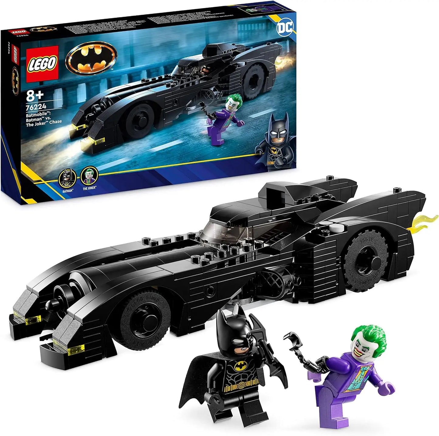 jouet pour enfant 76224 LEGO DC La Batmobile Poursuite entre Batman et le Joker lego