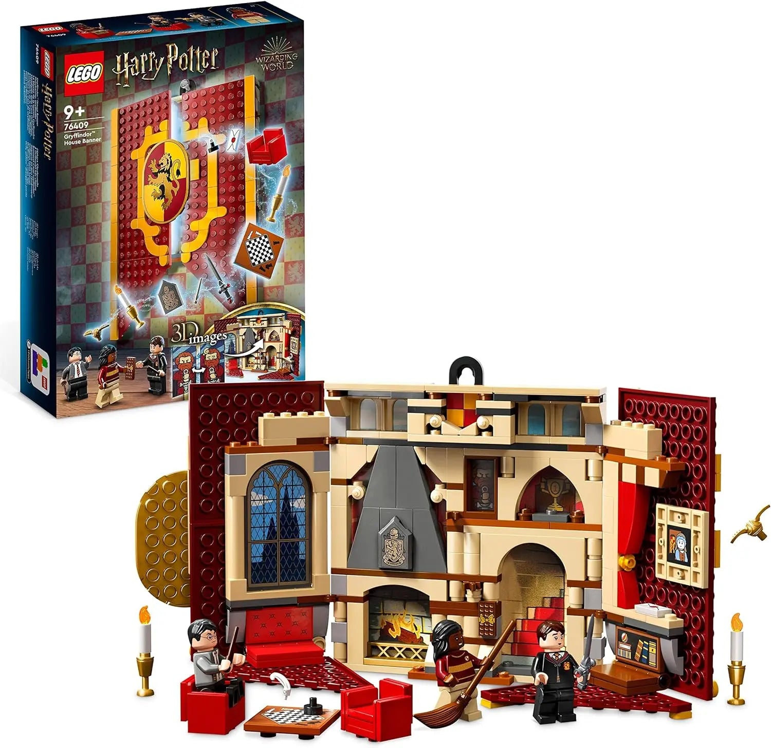 jouet 76409 LEGO Harry Potter Le Blason de la maison Gryffondor lego