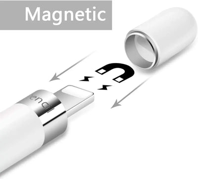 iPencil ACOCOBUY Magnétiqu Capuchon Compatible avec Apple Pencil 1ère Génération pour Apple Pencil Cap de Remplacement iPencil Capuchon Magnétique pour Apple Pencil (1 Pack, Blanc) Apple Computer, Inc