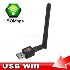 Adaptateur antenne Wifi USB, carte Wi-Fi, ethernet, dongle, MT7601,  pour les PC, de bureau, ordinateur portable TECIN HOLDING