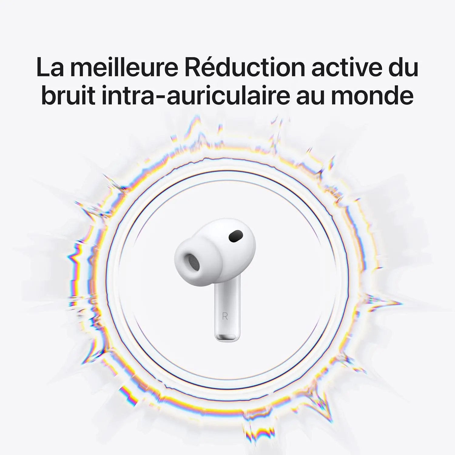 Apple AirPods Pro 3 2026  Écouteurs sans Fil, réduction Active du Bruit, détection de la fréquence Cardiaque, écouteurs Bluetooth, Audio Spatial, Son Haute-fidélité, APPLE