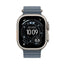 Montre connectée Apple Watch Ultra 3 GPS + Cellular 49mm Boîtier en Titane Naturel avec Bracelet Ocean Bleu Maritime Apple