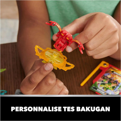 jouet BAKUGAN 3.0 - BATTLE PACK - 3 Billes Bakugan, 2 Billes Special Attack, 2 Anneaux De Combat, 1 Carte Lanceur Et 12 Cartes - Collection Bakugan