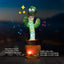 jouet Baby Toy Cactus Dancing and Repeats Talking Singing Dancing Talks Moves Singing Lighting Cactus Suitable 6 Months 1 Year Baby Interactive Plush Girl Fnac