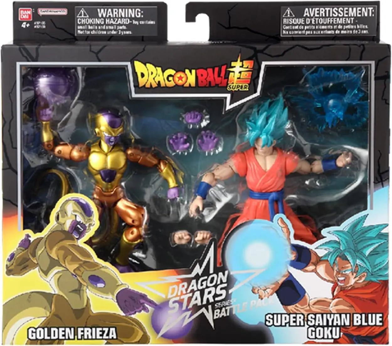 jouet pour enfant Bandai Pack 2 figurines Dragon Ball Stars Freezer et Goku Bandai