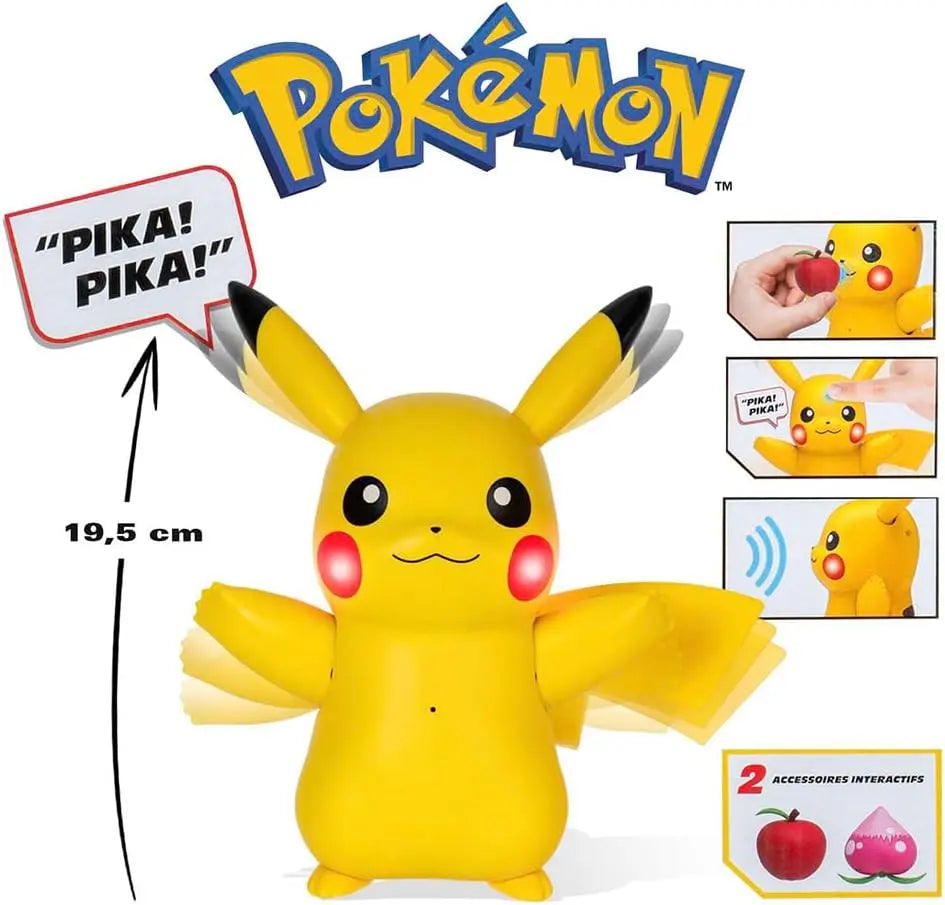 Bandai Pikachu interactif et accessoires - TECIN HOLDING – TECIN