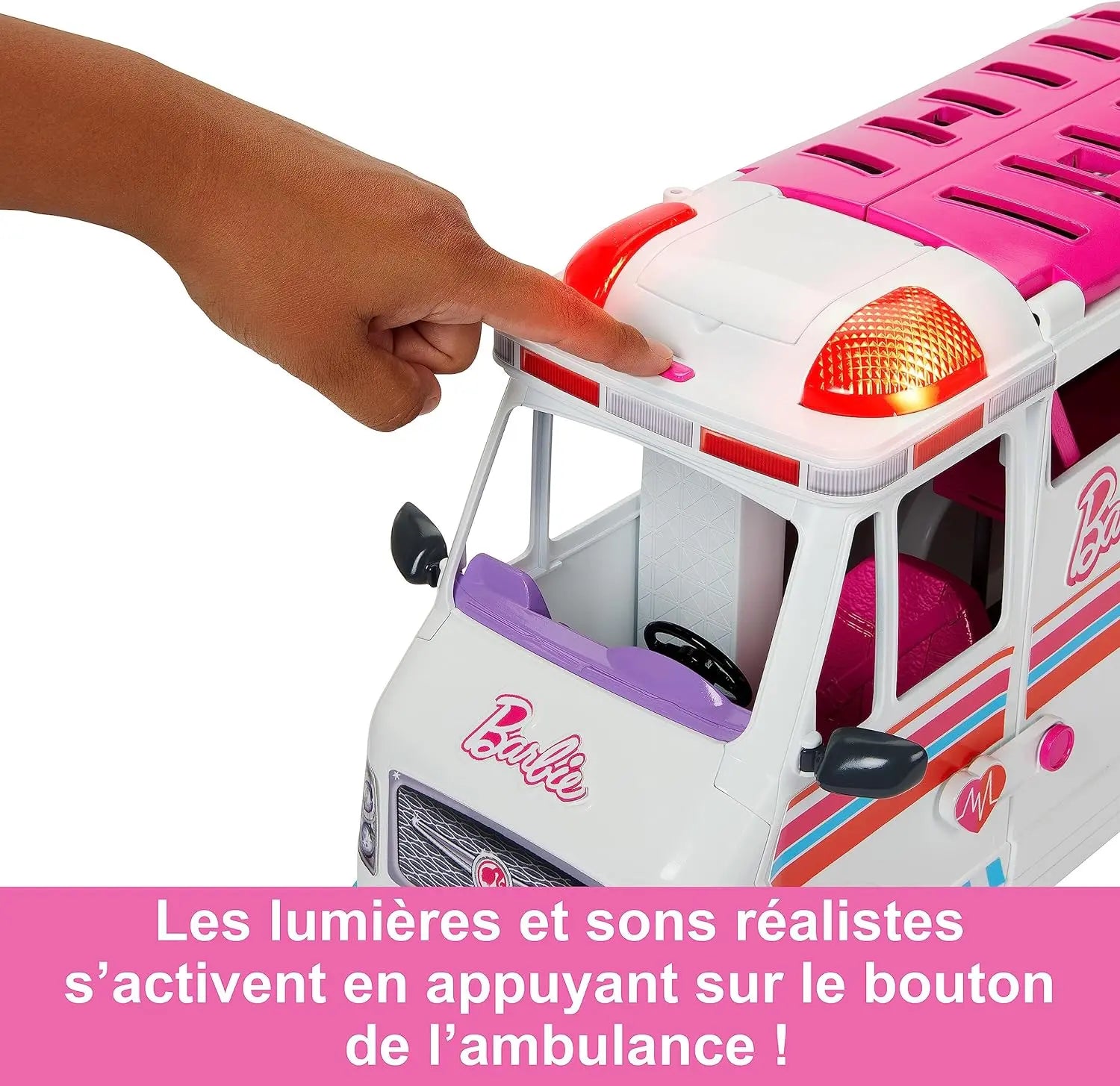 jouet pour enfant Barbie Ambulance, Poupée Silverlit