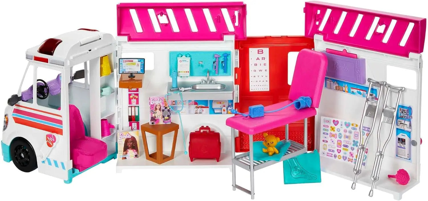 jouet pour enfant Barbie Ambulance, Poupée Silverlit