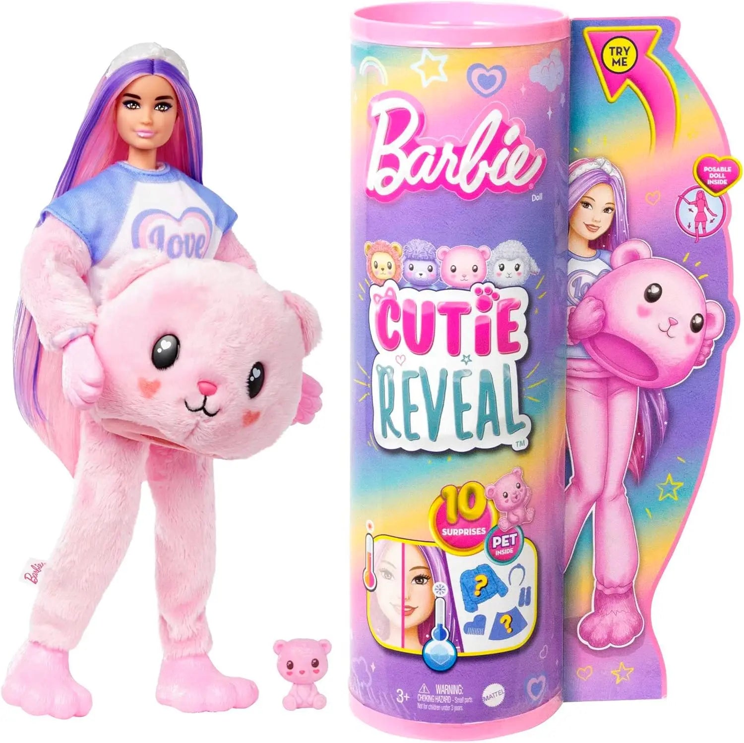 jouet Barbie Cutie Reveal Ourson Barbie