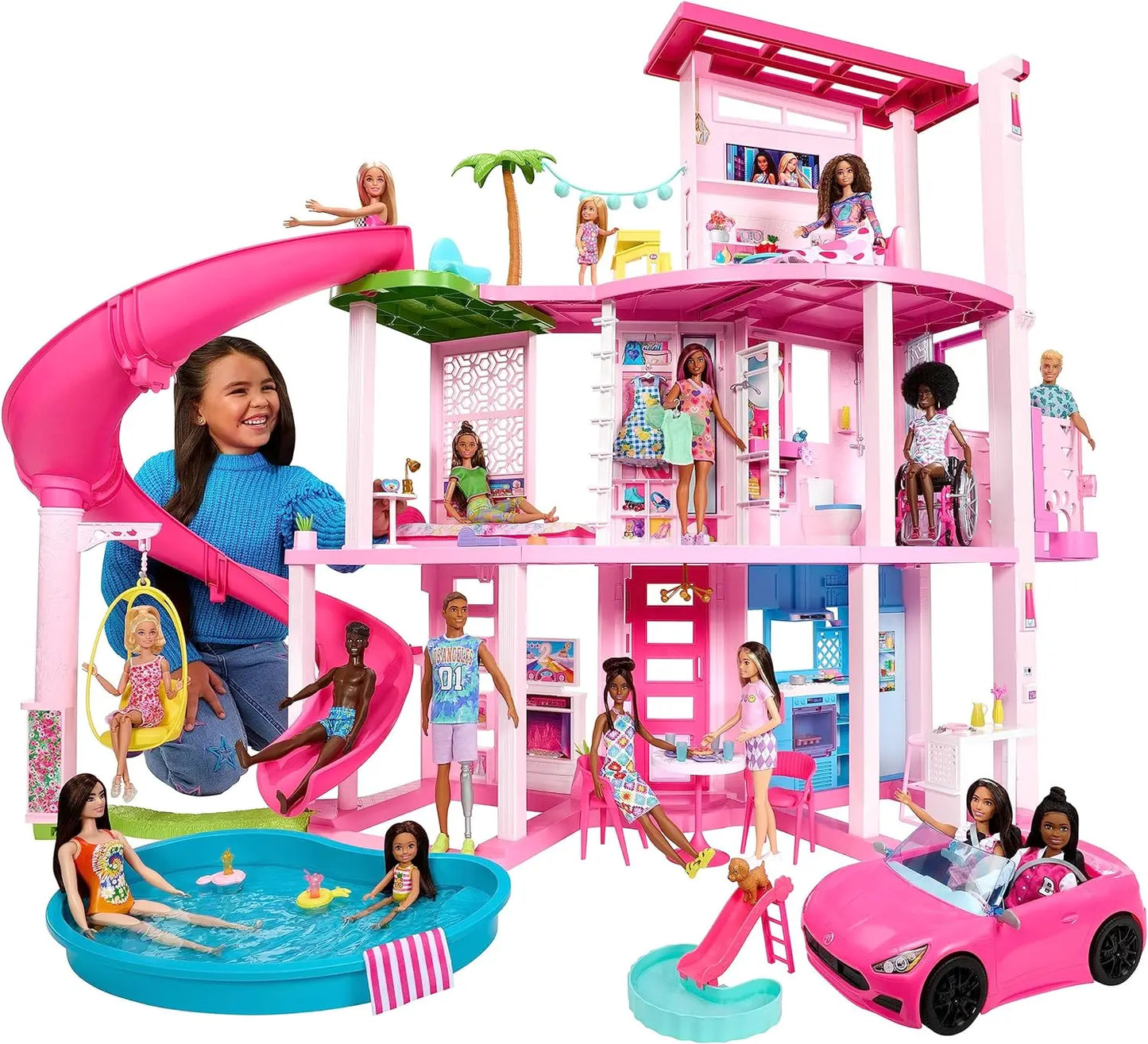 2018 Nouvelle Maison de Rêve Barbie Dreamhouse Adventures Maison Poupée  Barbie 