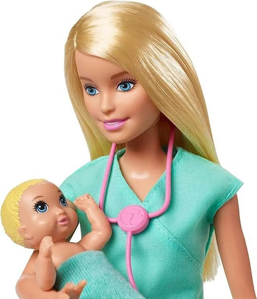 jouets Barbie Pédiatre Blonde lego