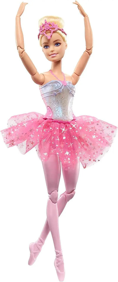 jouet pour filles Barbie Poupée Ballerine Lumières Magiques Mattel Games