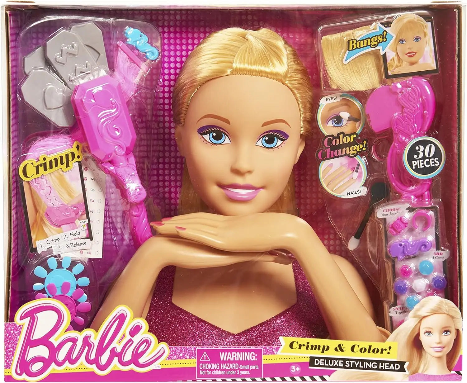 jouet Barbie - Tête à Coiffer Barbie