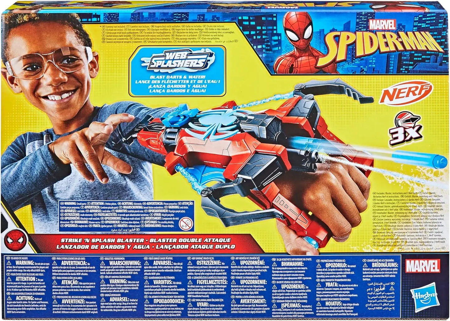 jeux Blaster Double attaque Spider-Man Hasbro