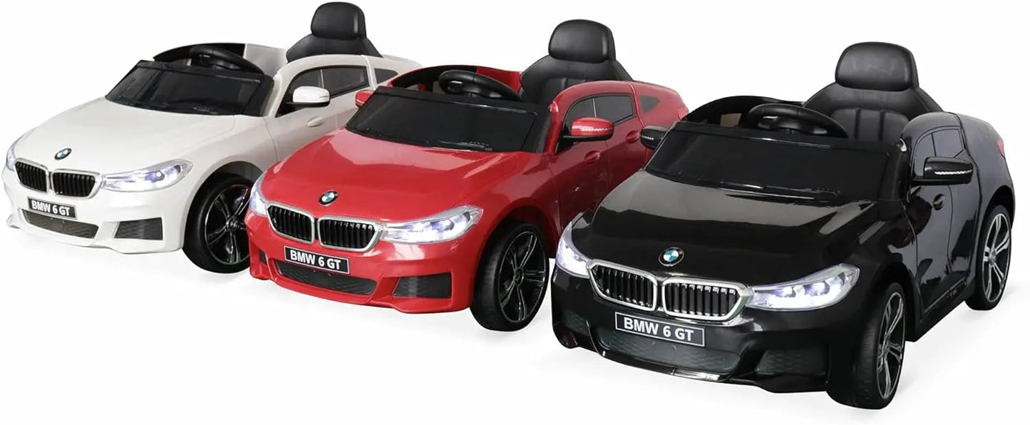 jouet pour enfant Bmw Série 6 GT voiture électrique pour enfants 12V 4 Ah. 1 place. avec autoradio et Maisto