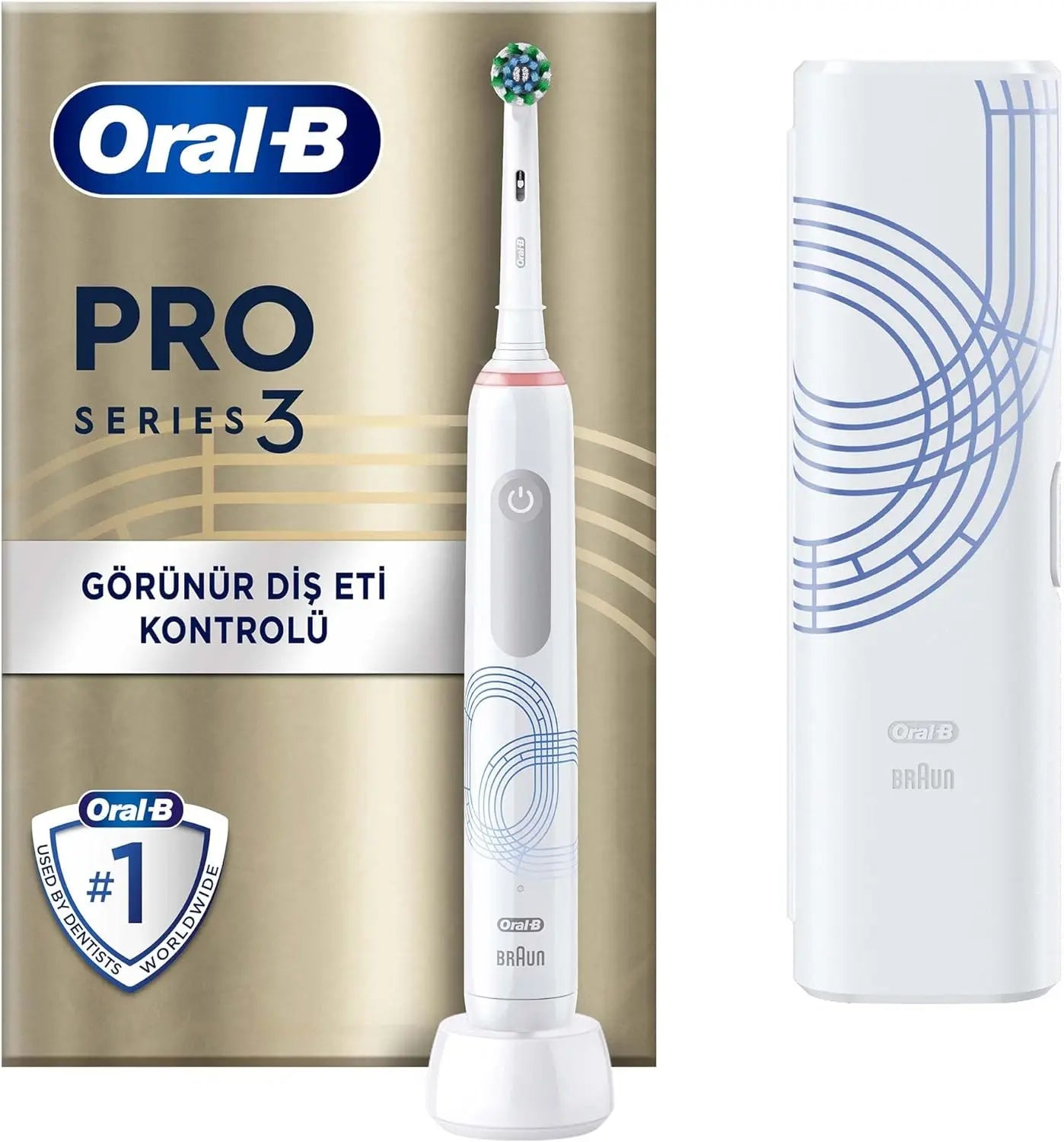 Hygiène personnelle Brosse à Dents Electrique Blanc Series 3 Pro ORAL-B 8006540802151 Oral-B