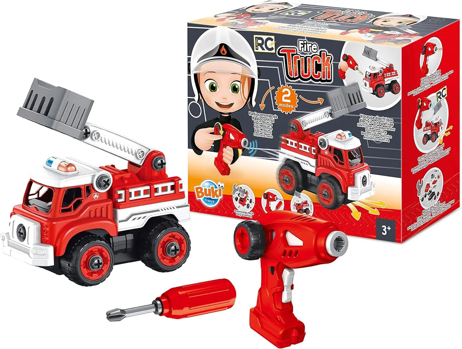 jeux Buki Camion de Pompier robot