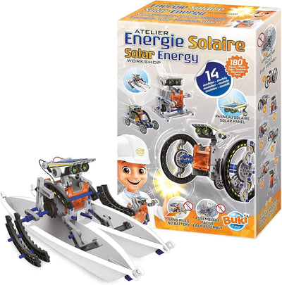 jouet pour enfant Buki Energie solaire 14 en 1 inna