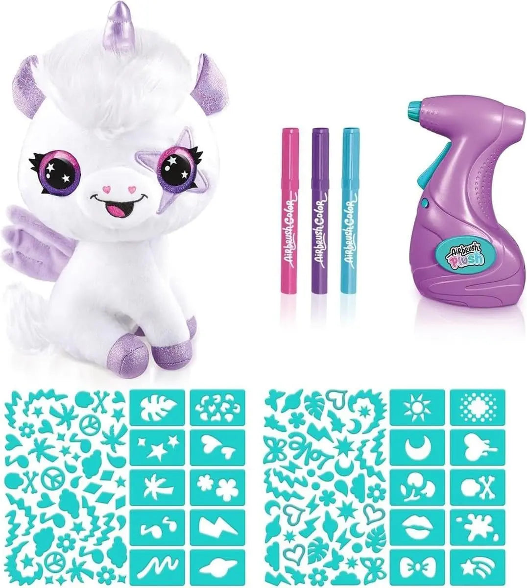 jouet pour filles CANAL TOYS Peluche Airbrush Peluche Licorne Magique Canal Toys