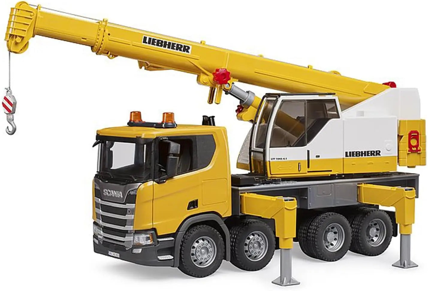 jouet Camion Avec grue Bruder Scania Liebherr Bruder