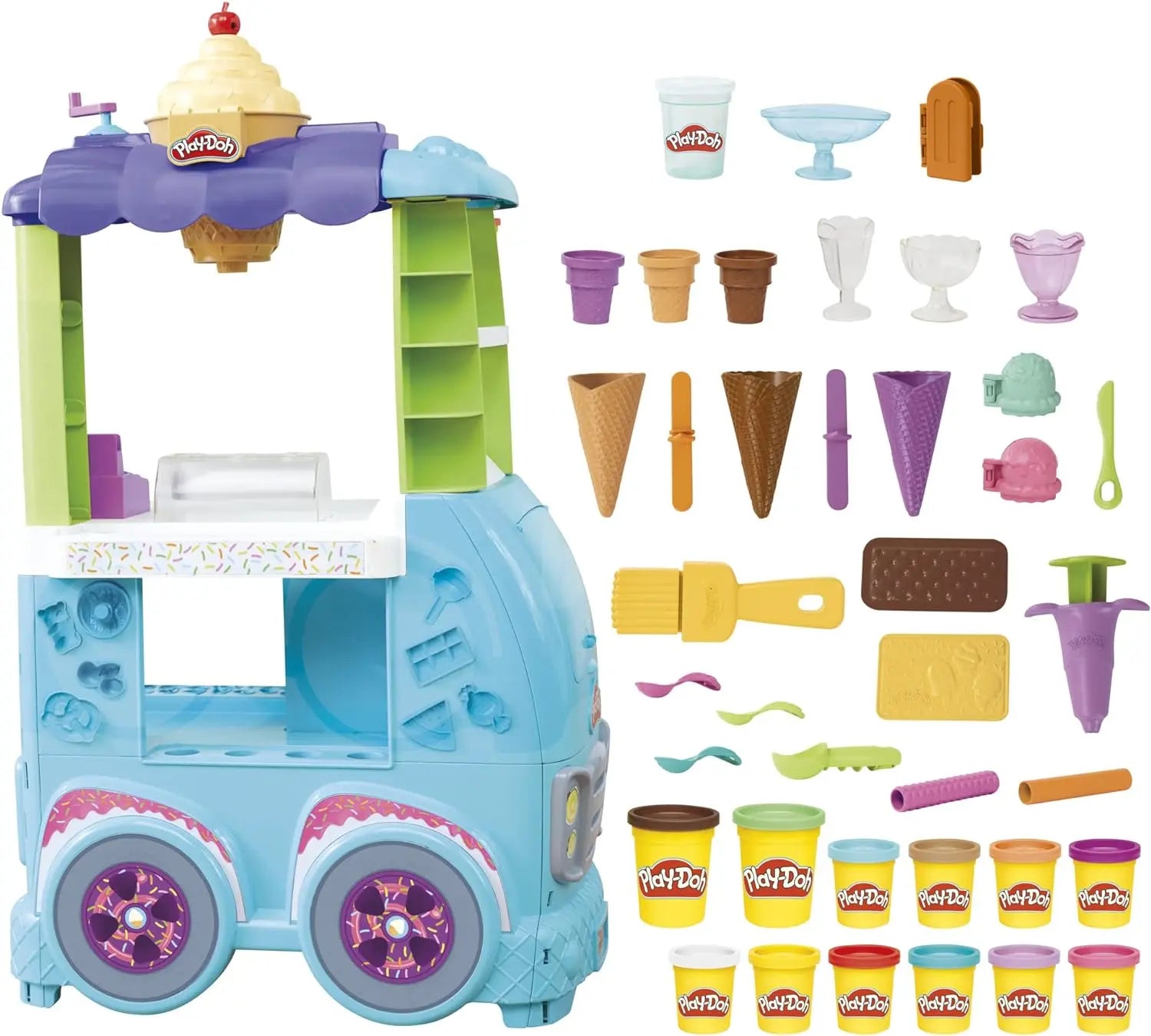 Camion de glace géant Play-Doh TECIN HOLDING