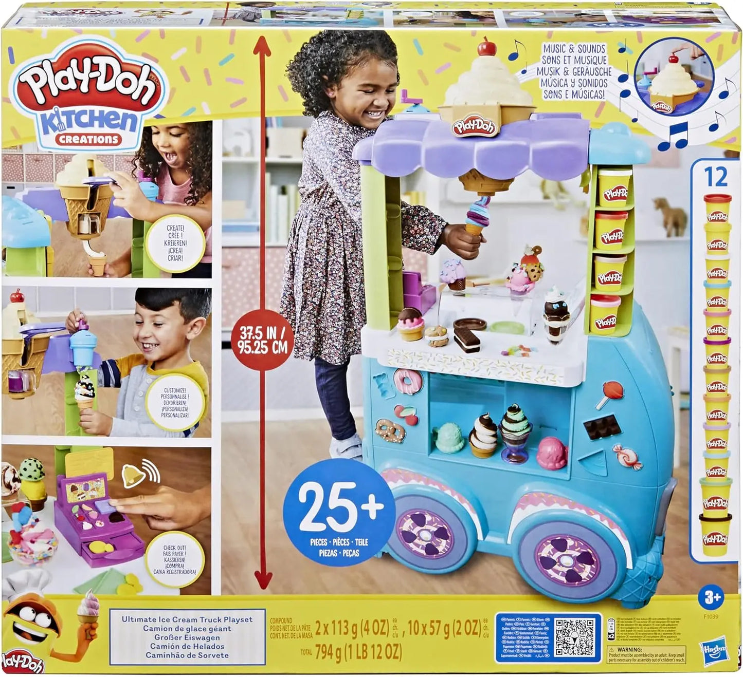 Camion de glace géant Play-Doh TECIN HOLDING