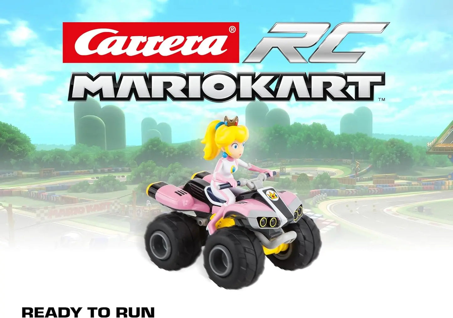 Jouetq pour enfant Carrera 2 4GHz Mario Kart Peach carrera