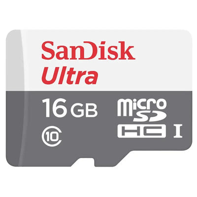 Carte mémoire Micro-SD Sandisk Ultra microSDHC 16 Go (48Mo/s) SanDisk