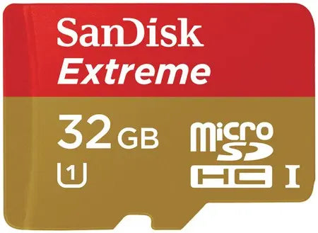 Carte mémoire microSDHC SanDisk Mobile Extreme 32 Go Classe 10 UHS-I SanDisk