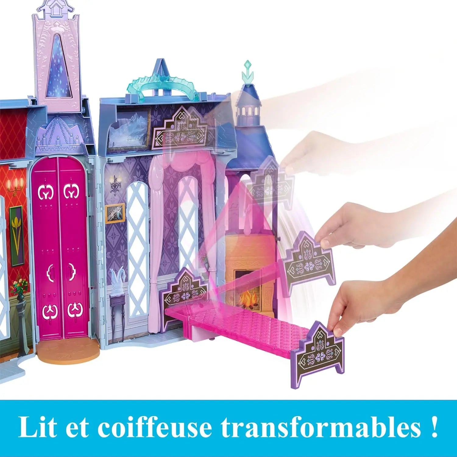 jouet pour filles Château d'Arendelle Mattel Mattel Games