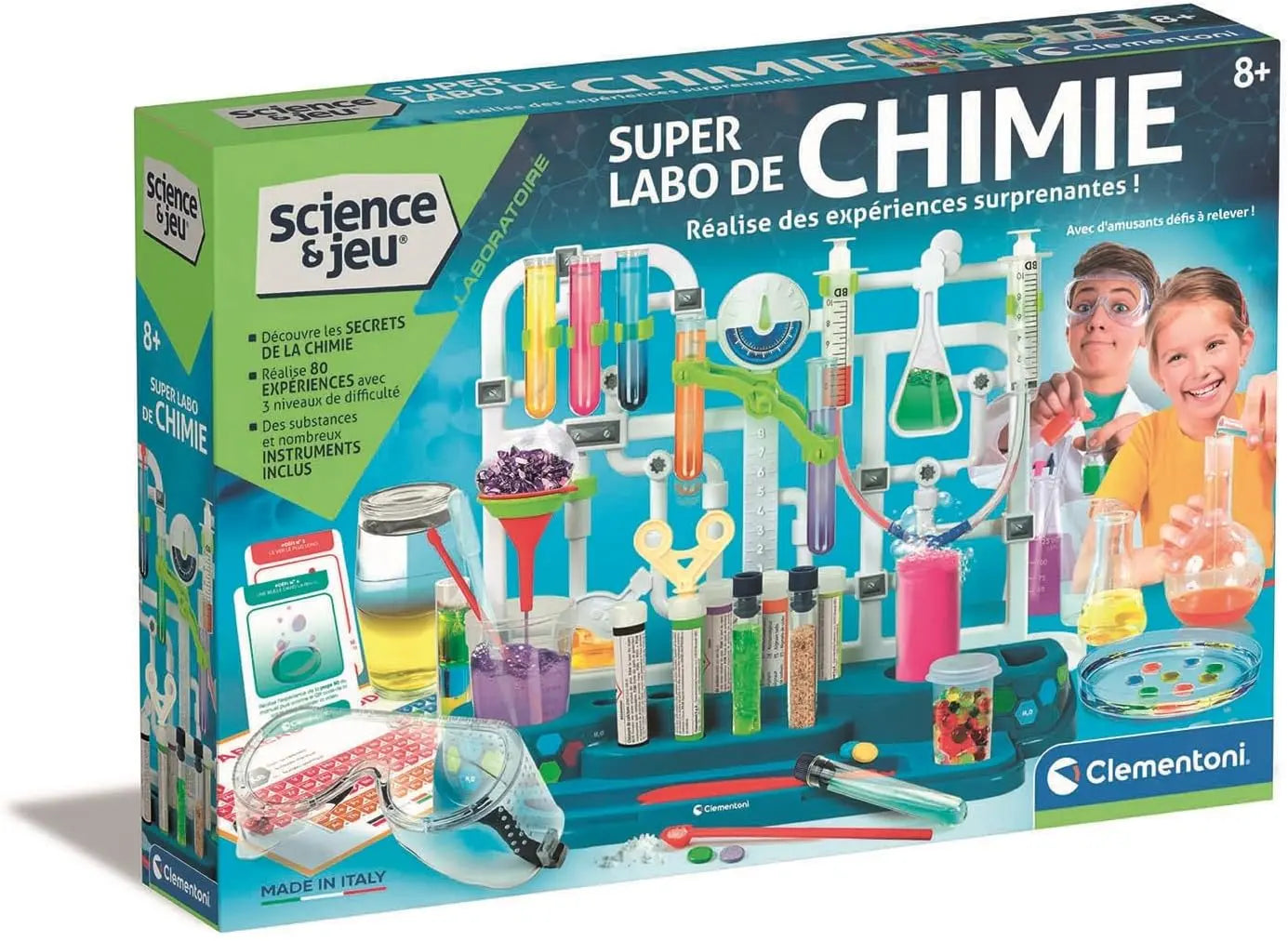 Jeux de société Clementoni Coffret scientifique La chimie extraordinaire Clementoni