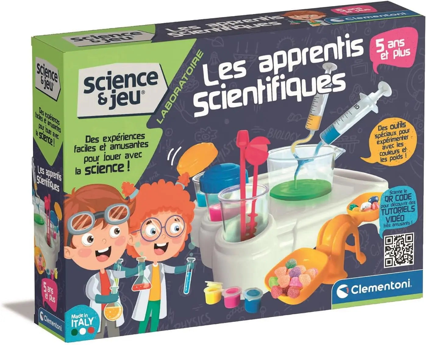 Jouetq pour enfant Clementoni Les apprentis scientifiques Science et jeux