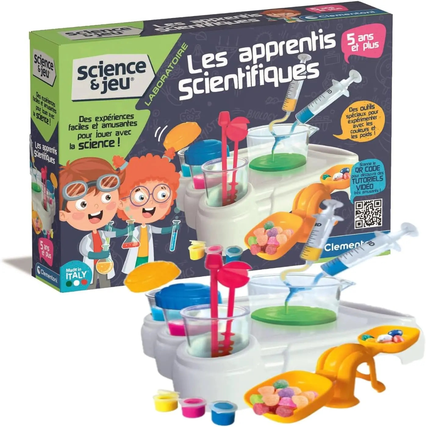 Jouetq pour enfant Clementoni Les apprentis scientifiques Science et jeux