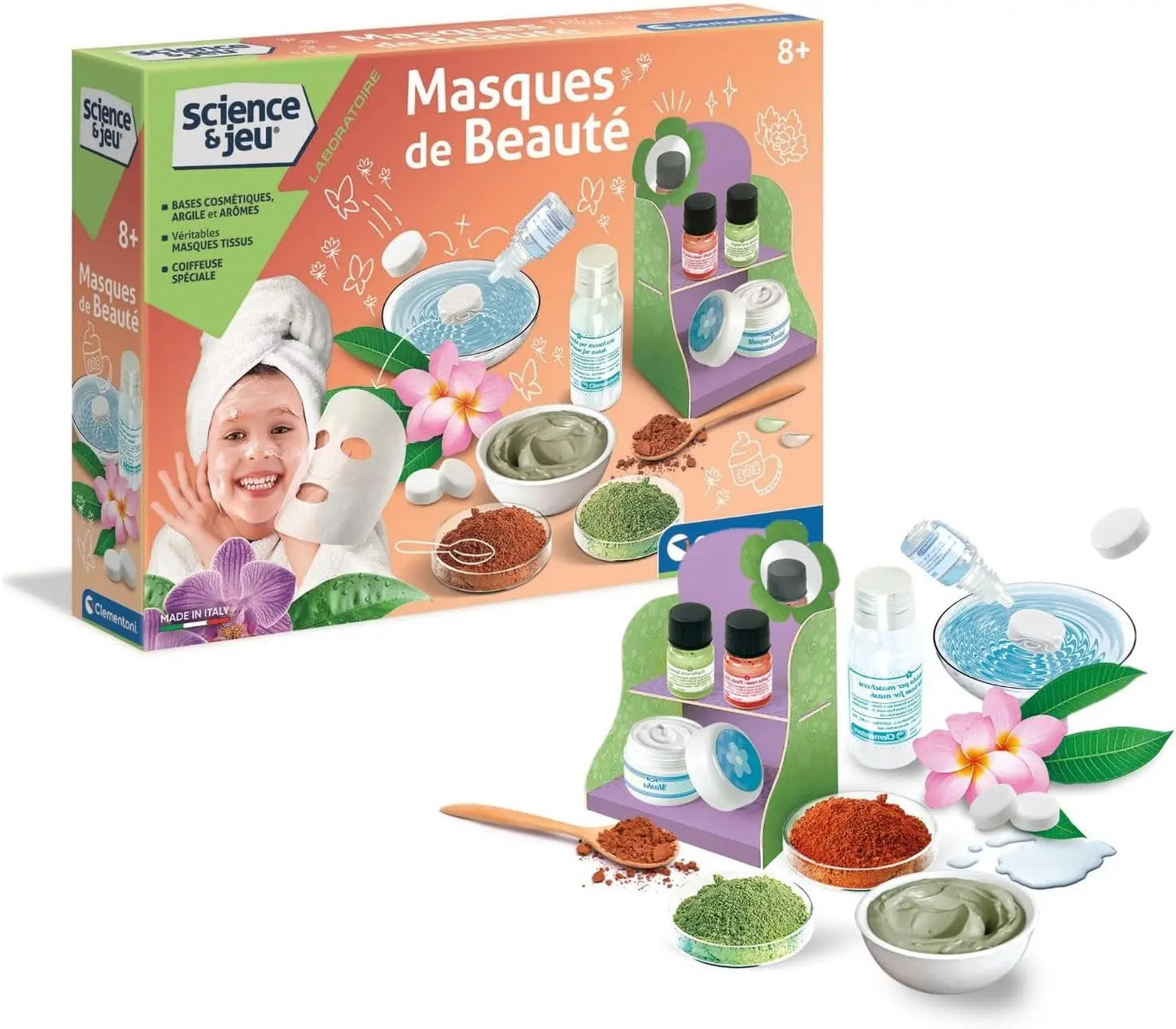 Jouetq pour enfant Clementoni Masques de beauté Clementoni