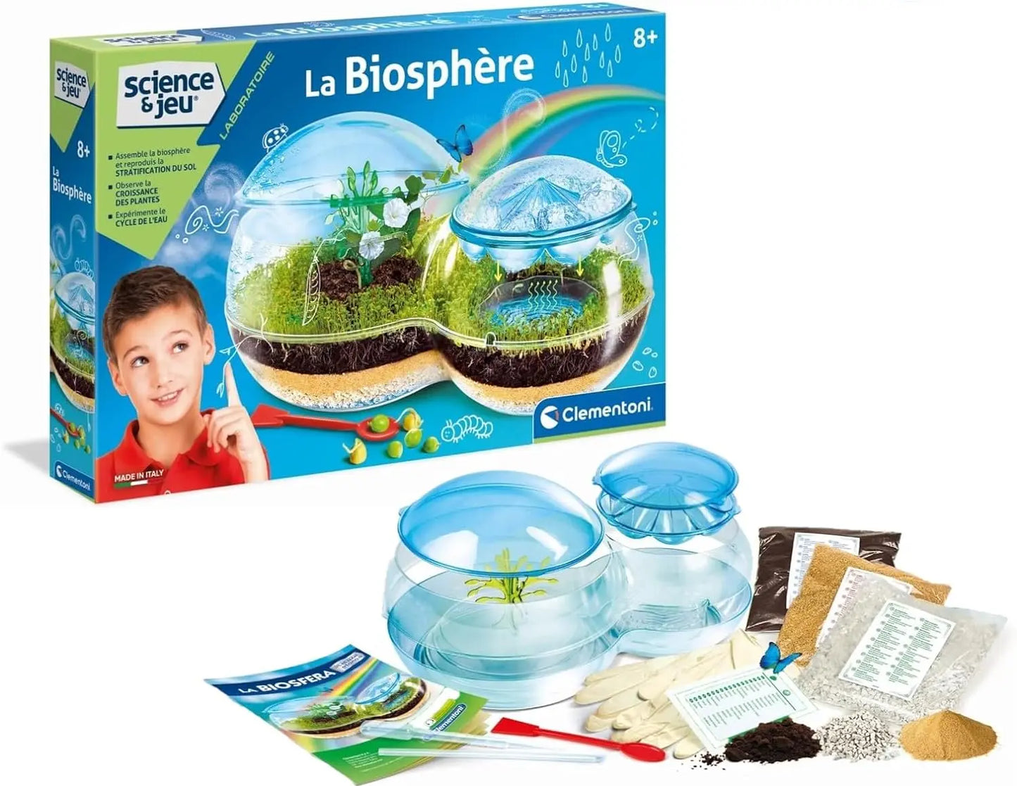 jouet pour enfant Clementoni Science & Jeu La Biosphère DC