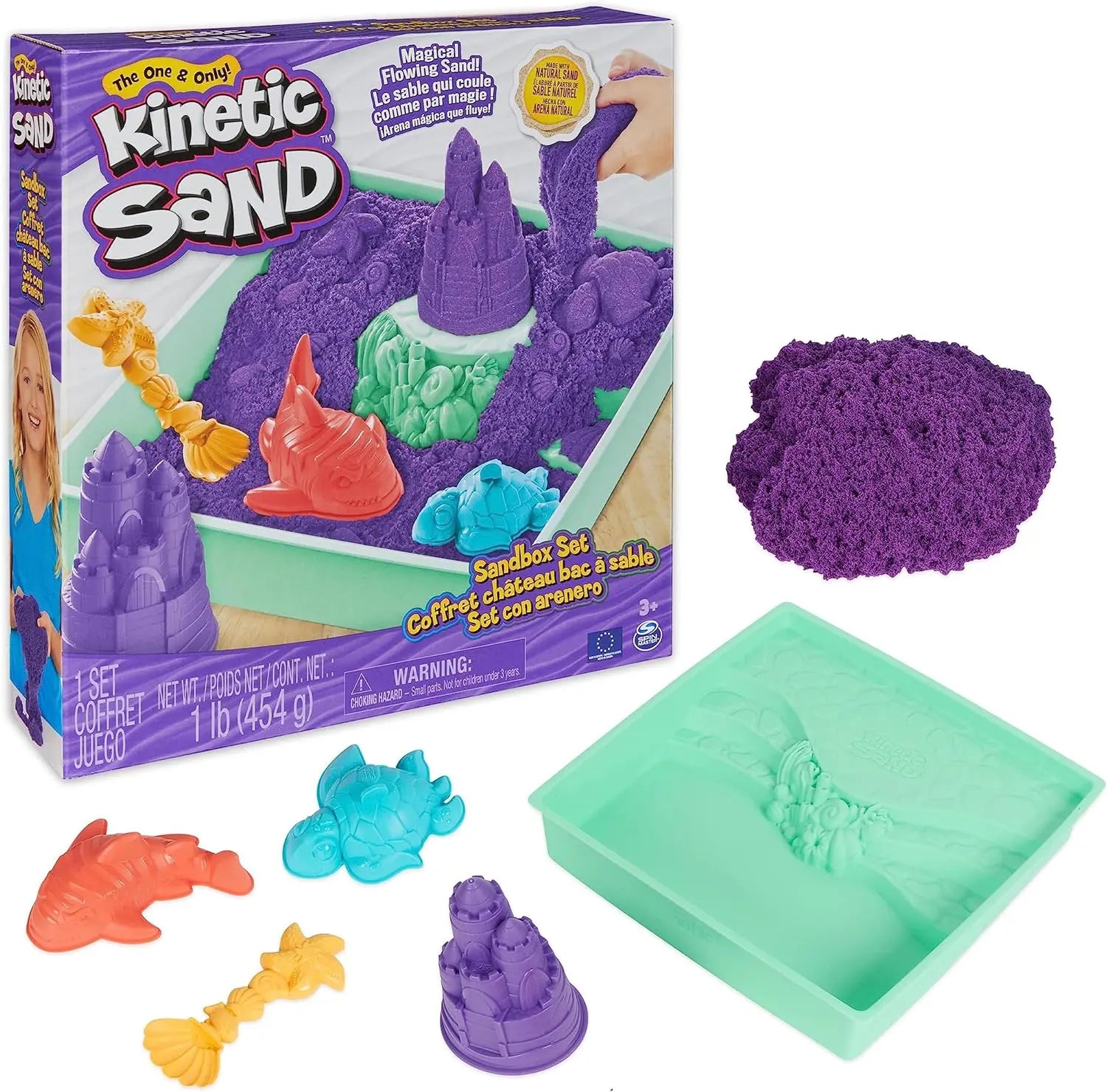 jouet Coffret Château de Sable Kinetic Sand LEGO