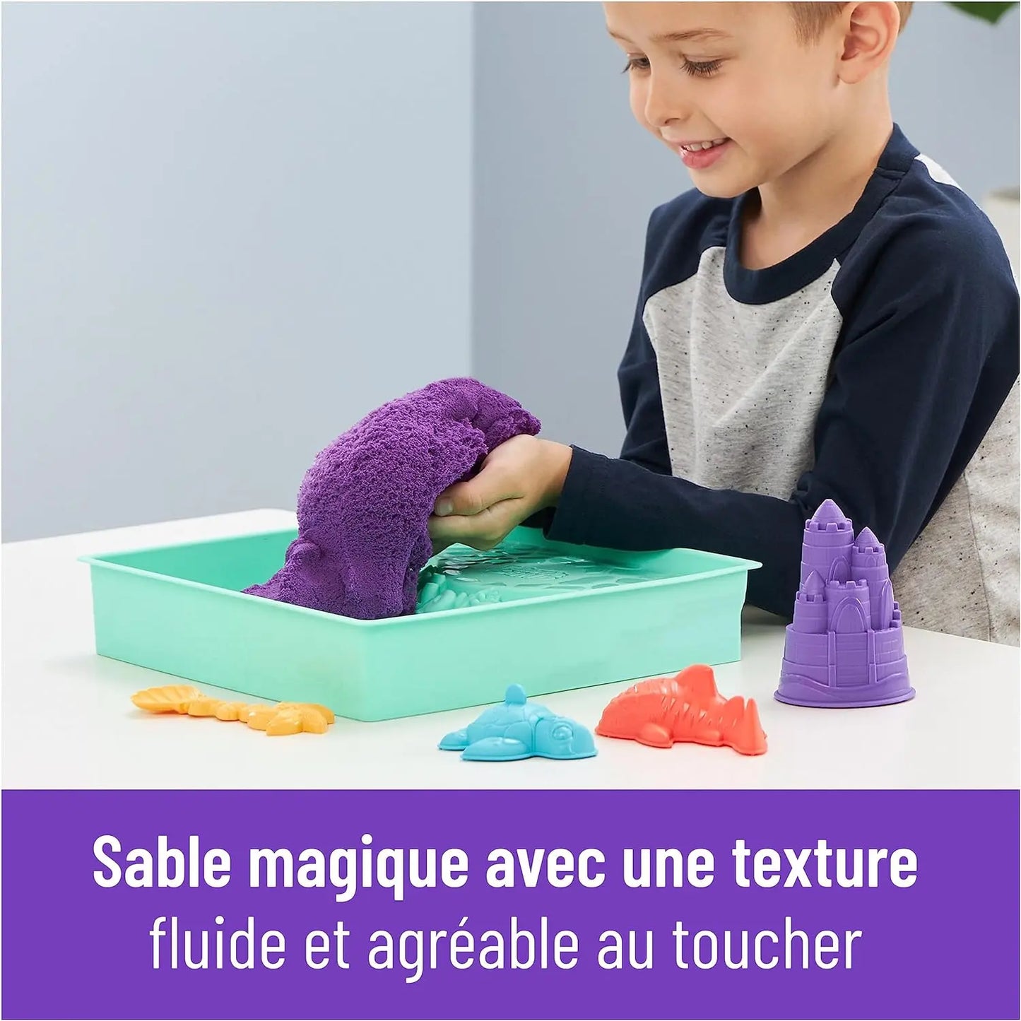 jouet Coffret Château de Sable Kinetic Sand LEGO