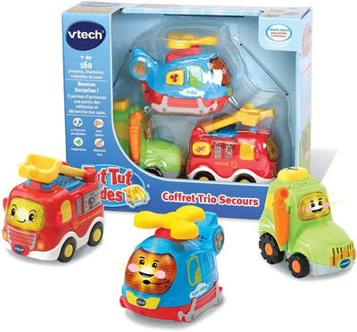 Jouet Coffret Trio Secours Vtech Tut Tut Bolides VTECH