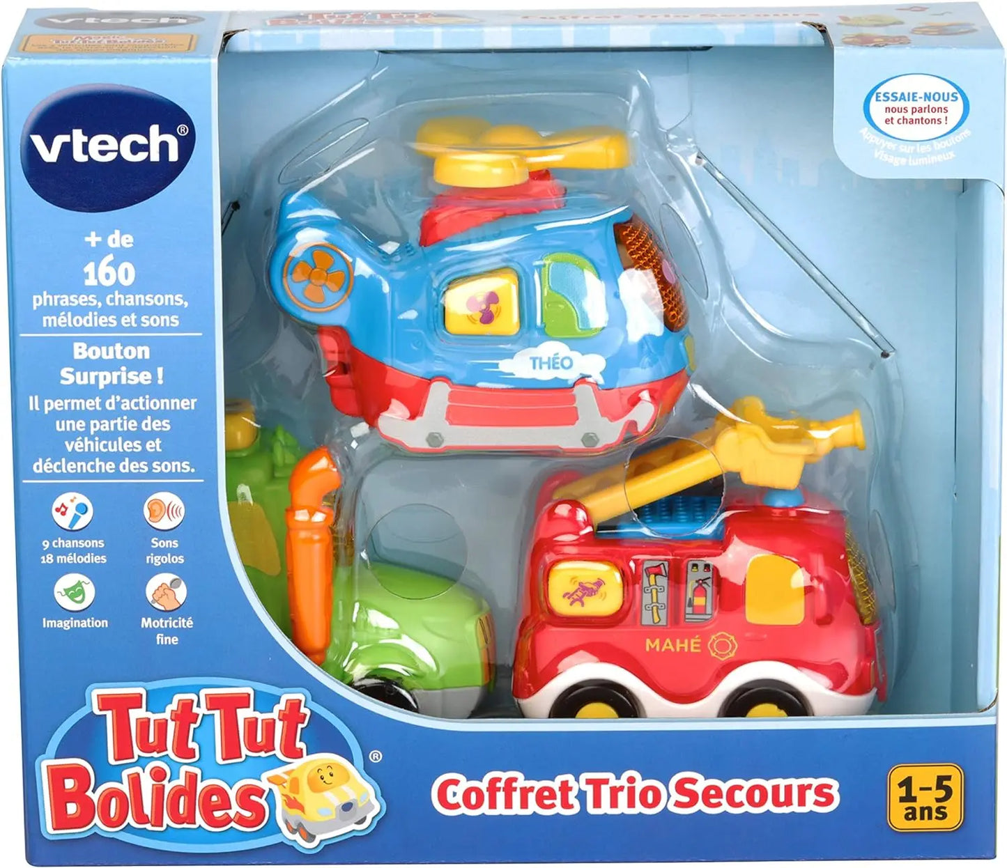 Jouet Coffret Trio Secours Vtech Tut Tut Bolides VTECH