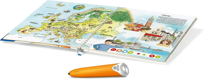 jouet pour enfant Coffret complet Lecteur interactif + Livre Atlas Ravensburger Tiptoi Ravensburger