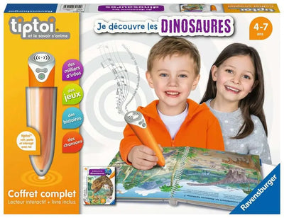 jeux Coffret complet Tiptoi Ravensburger Je découvre les dinosaures Ravens'burger