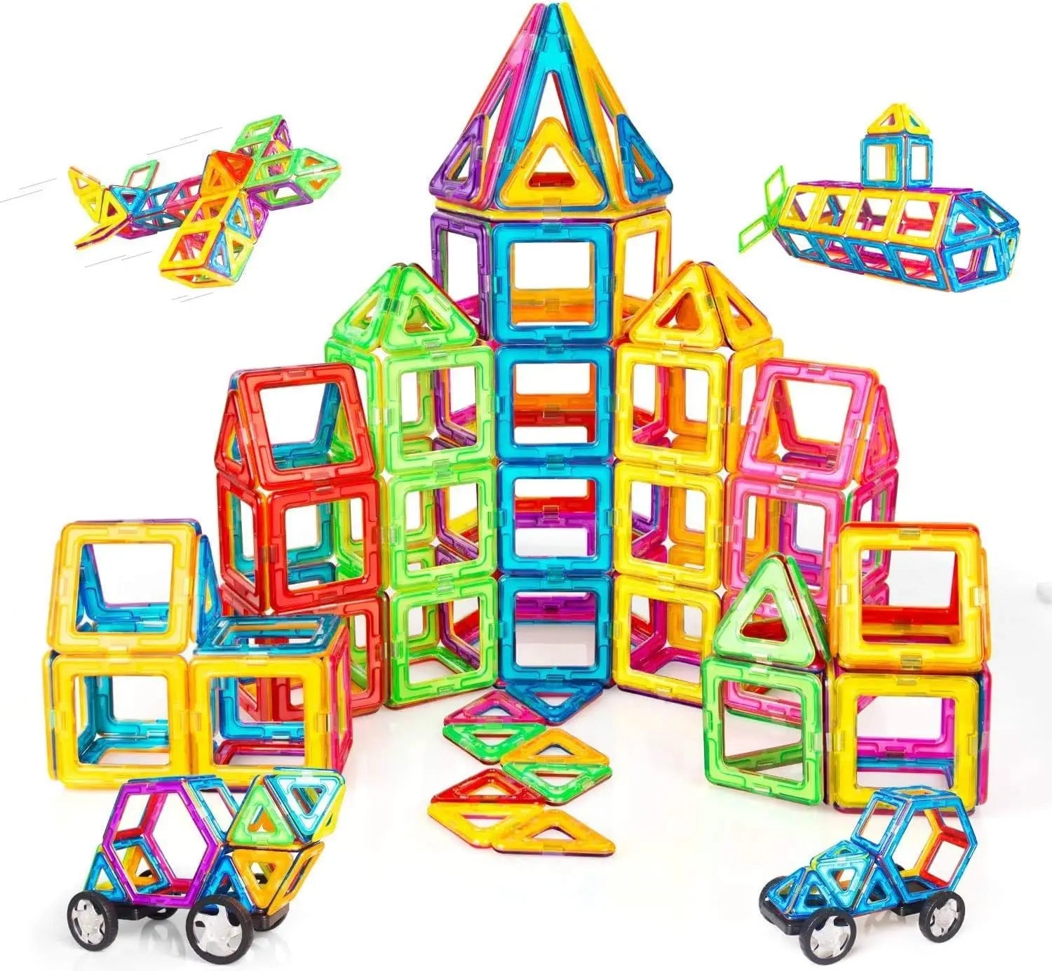 jouet Condis Jeux de aimantés construction Magnetiques Enfants 120 Pcs Jouet pour F... king jouet