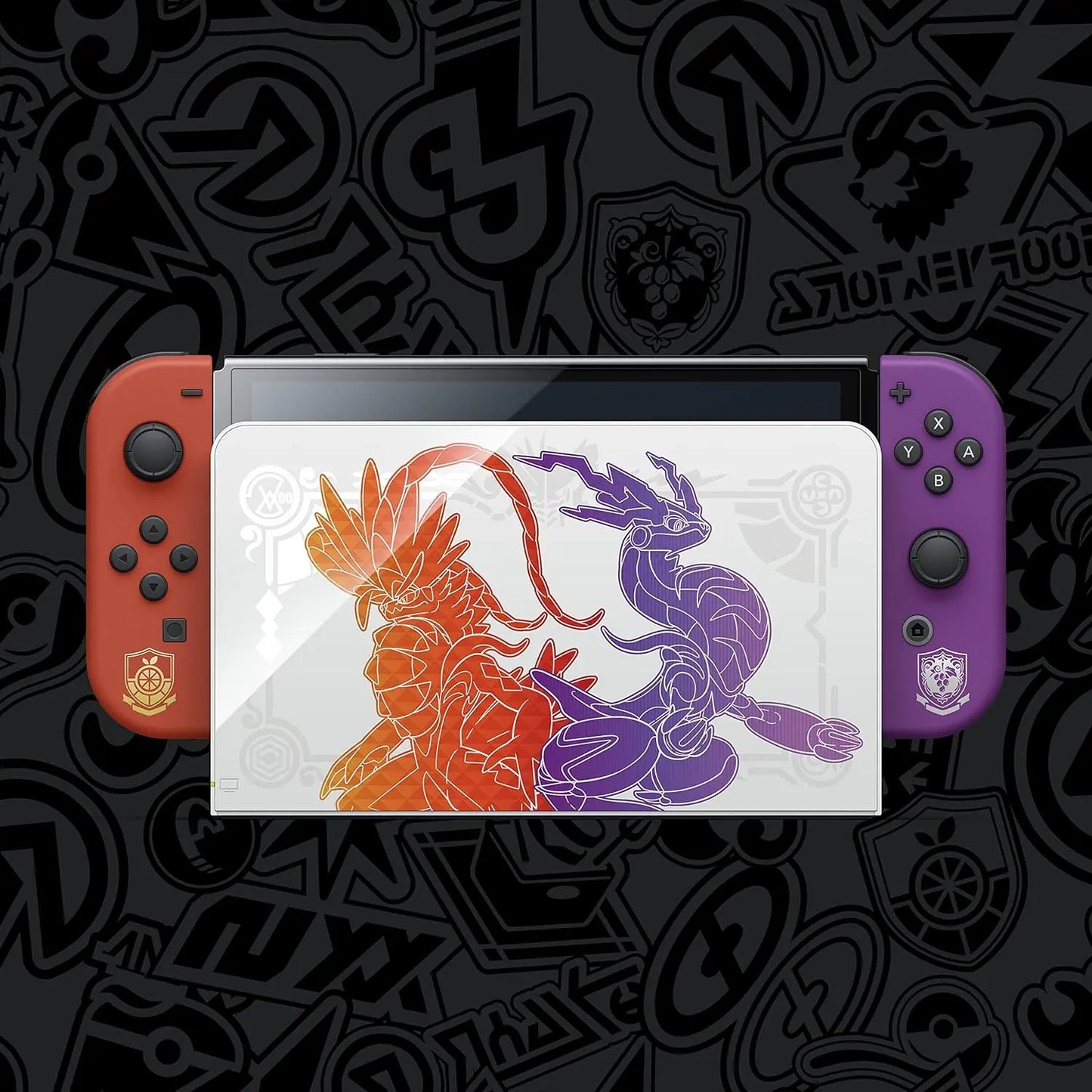 connecté Console Nintendo Switch Modèle OLED - Edition Pokémon Ecarlate et Pokémon Violet Samsung