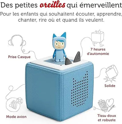 gadget Conteuse d’histoires Tonies Mon premier coffret Toniebox Bleu Ciel La tonies