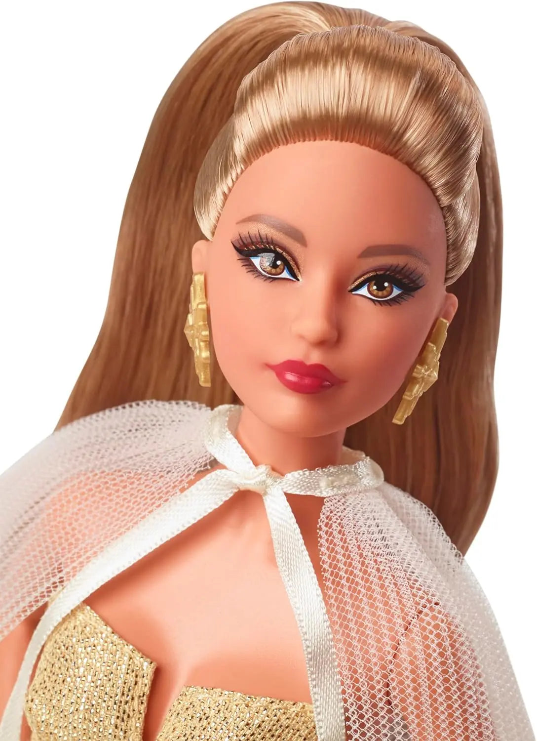 Poupée Barbie en robe Vichy rose Le film MATTEL