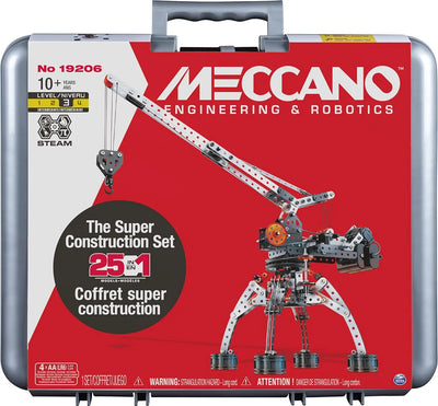 jouet pour enfant Copie de Coffret de Construction Meccano 25 en 1 638 pièces Meccano