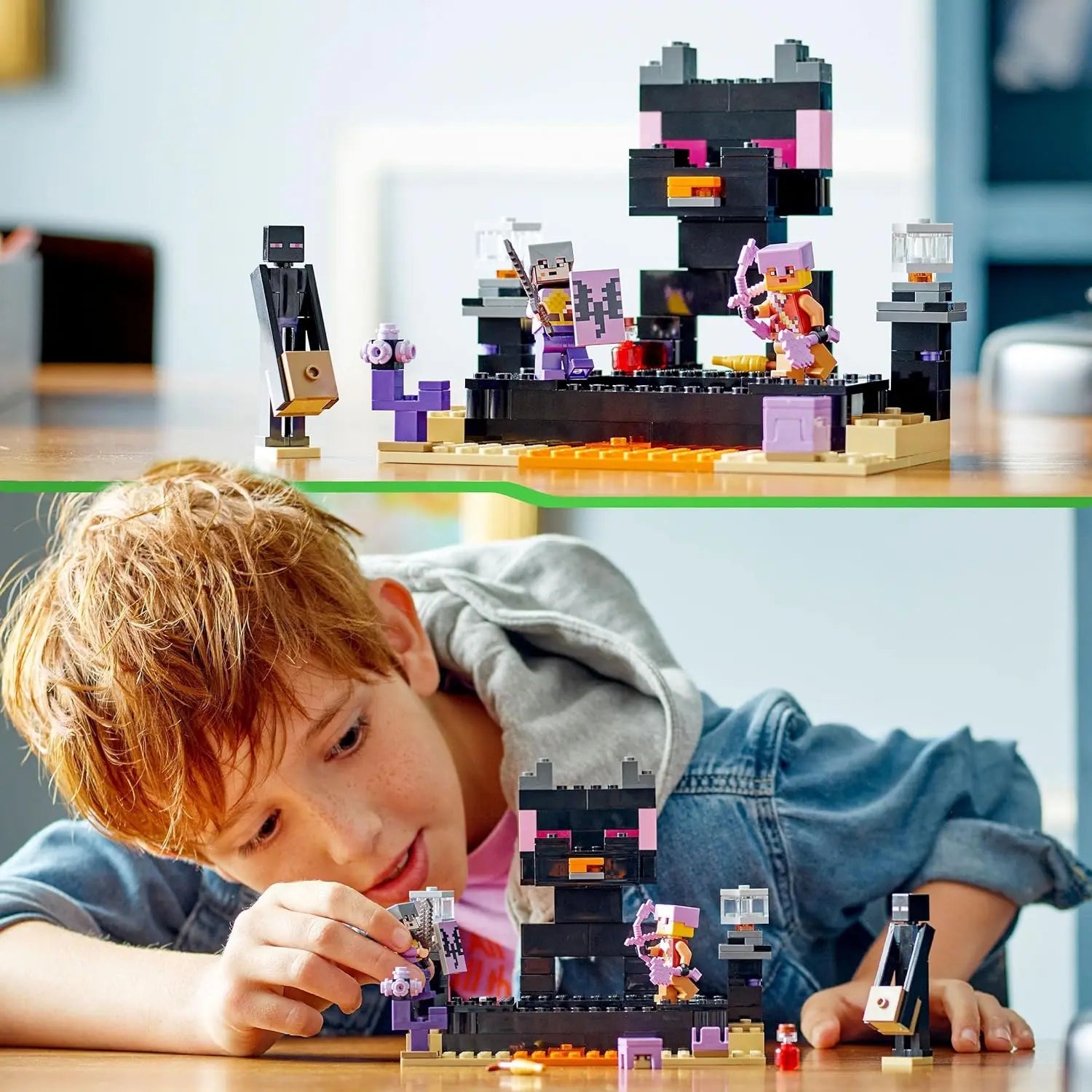 jouet pour enfant Copie de LEGO La gare21242 LEGO Minecraft lego