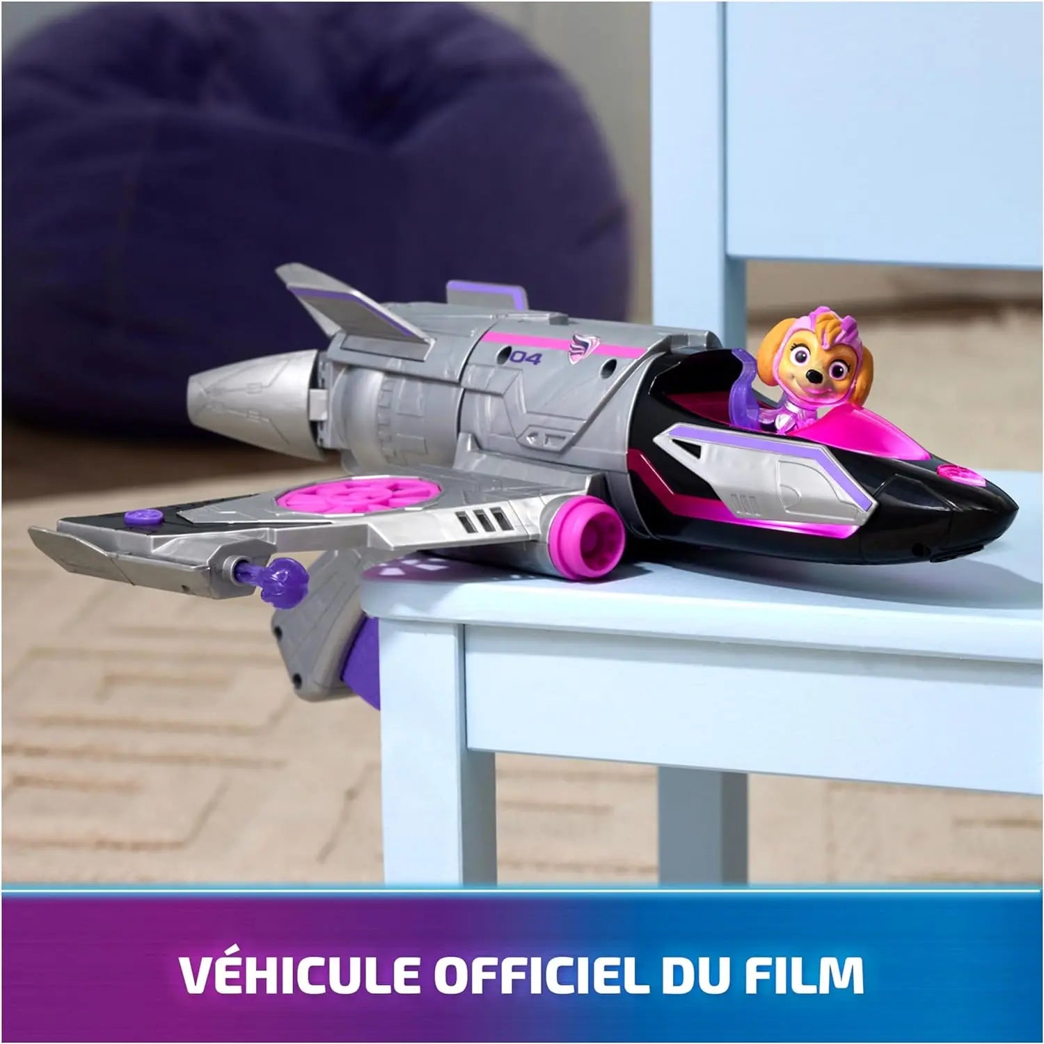 Vehicule + Figurine Stella La Super Patrouille - Le Film - La Pat'  Patrouille